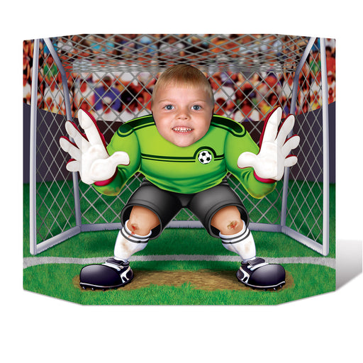 Soccer Photo Prop – 3' 1" x 25" – (1/Pkg) by Beistle for Soccer Photo Props