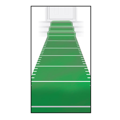 Sports Field Runner – 24" x 10' – (1/Pkg) by Beistle for Football Aisle Runner