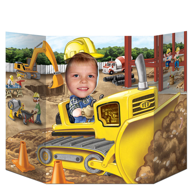 Construction Photo Prop – 3' 1" x 25" – (1/Pkg) by Beistle for Construction Photo Props