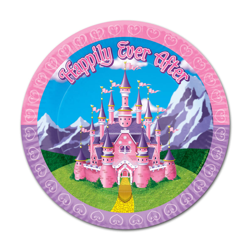Princess Plates – 9" – (8/Pkg)