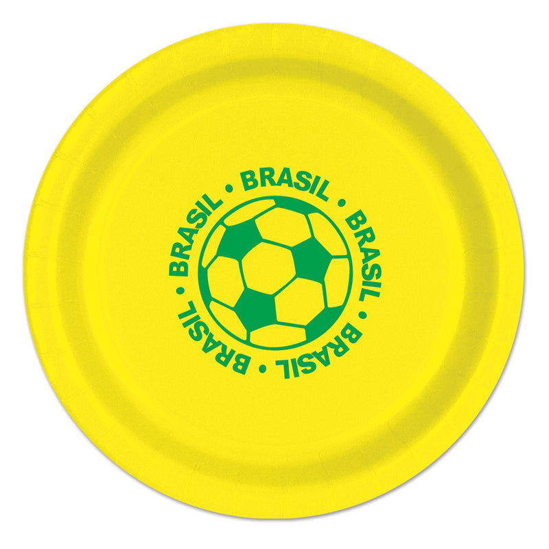 Plates - Brasil – 9" – (8/Pkg)