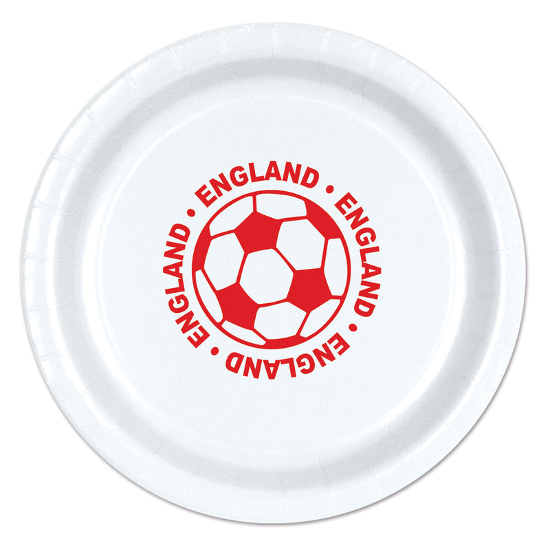 Plates - England – 9" – (8/Pkg)