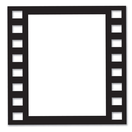 Filmstrip Photo Fun Frames – 12" – (5/Pkg) by Beistle for Awards Night Photo Fun Frames