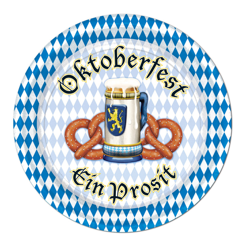 Oktoberfest Plates – 7" – (8/Pkg)