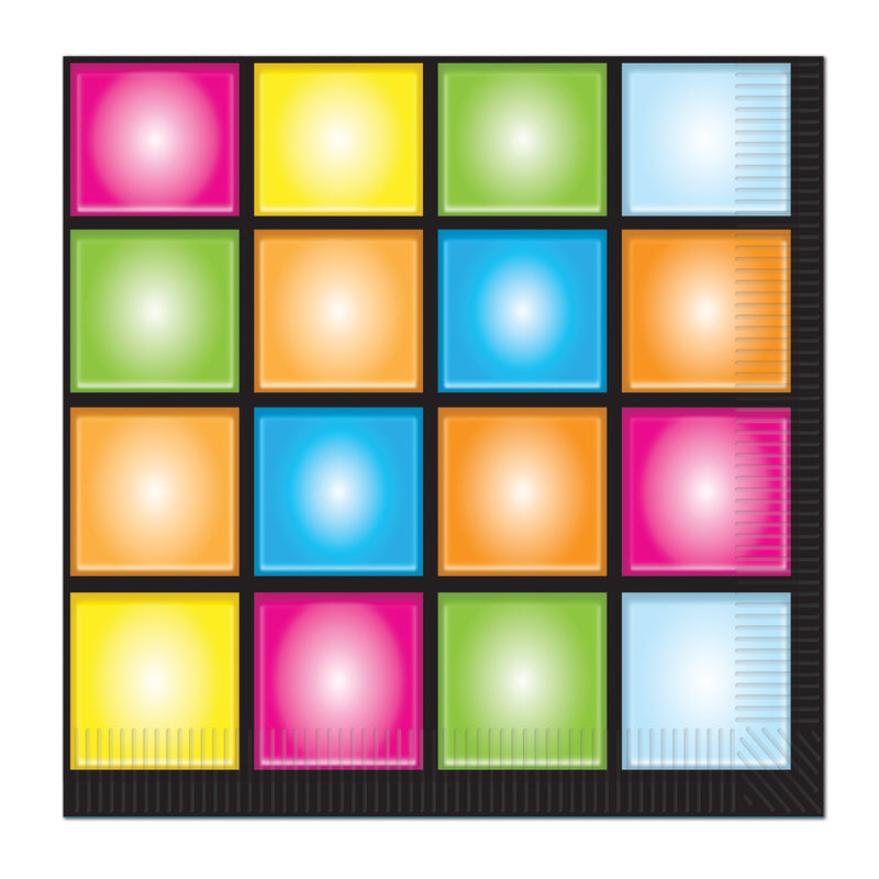 Disco Luncheon Napkins – (16/Pkg)