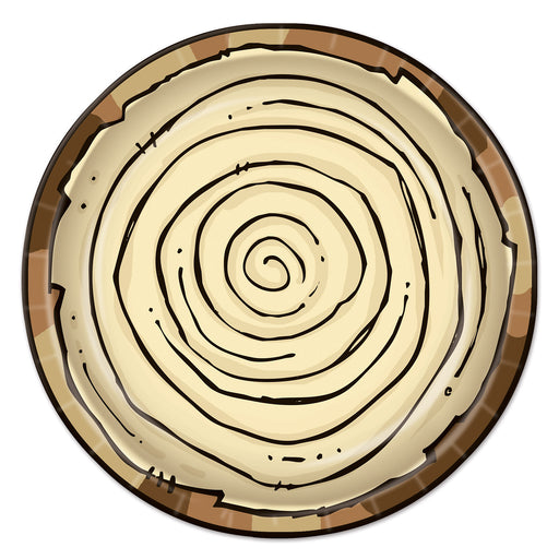 Woodland Friends Plates – 9" – (8/Pkg) by Beistle for Woodland Friends Plates-Dinner