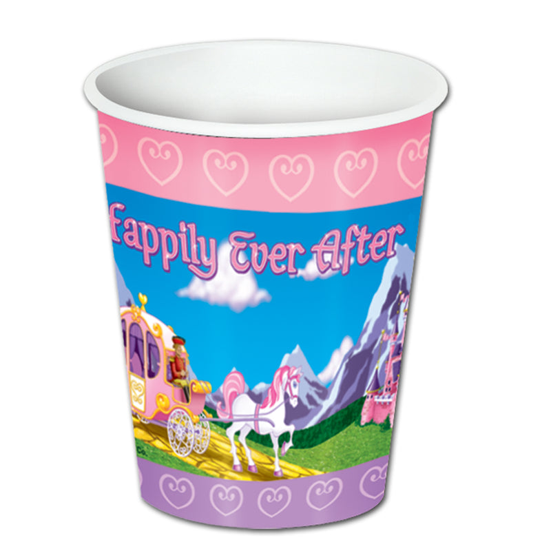 Princess Beverage Cups – 8 Oz – (8/Pkg) by Beistle for Princess Cups