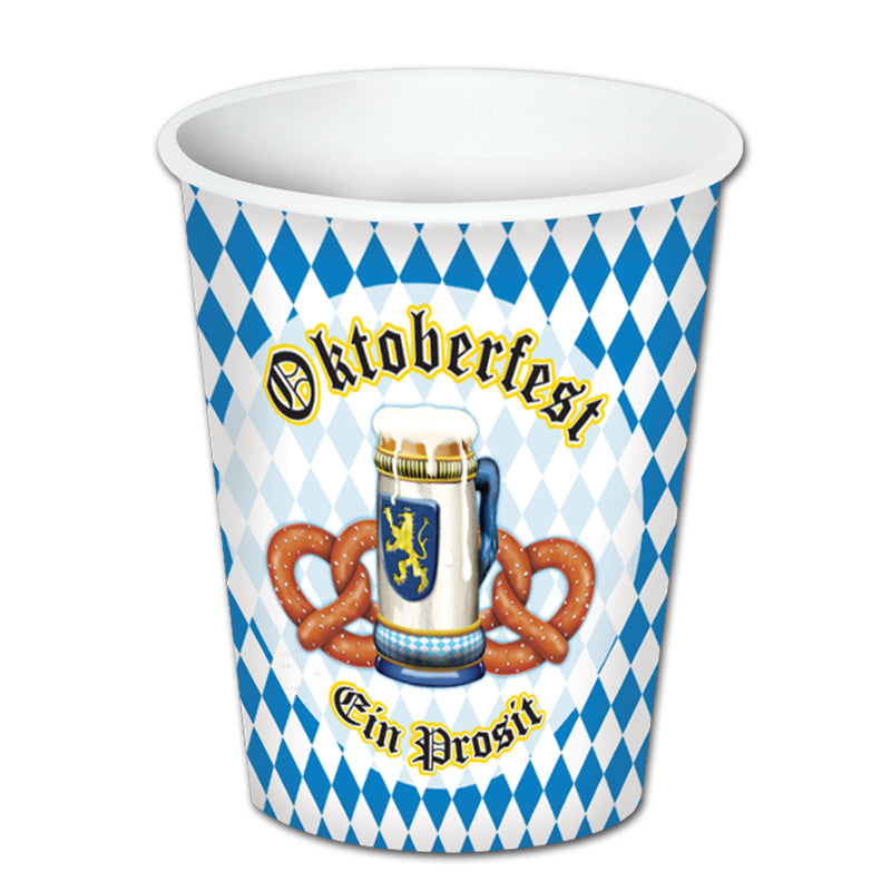 Oktoberfest Beverage Cups – 9 Oz – (8/Pkg)