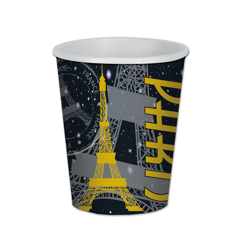 Paris Beverage Cups – 9 Oz – (8/Pkg)