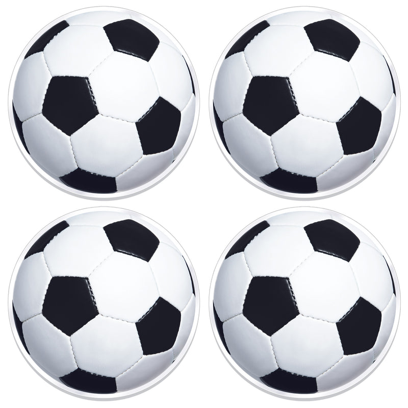 Plastic Soccer Ball Placemats – 13" – (4/Pkg)