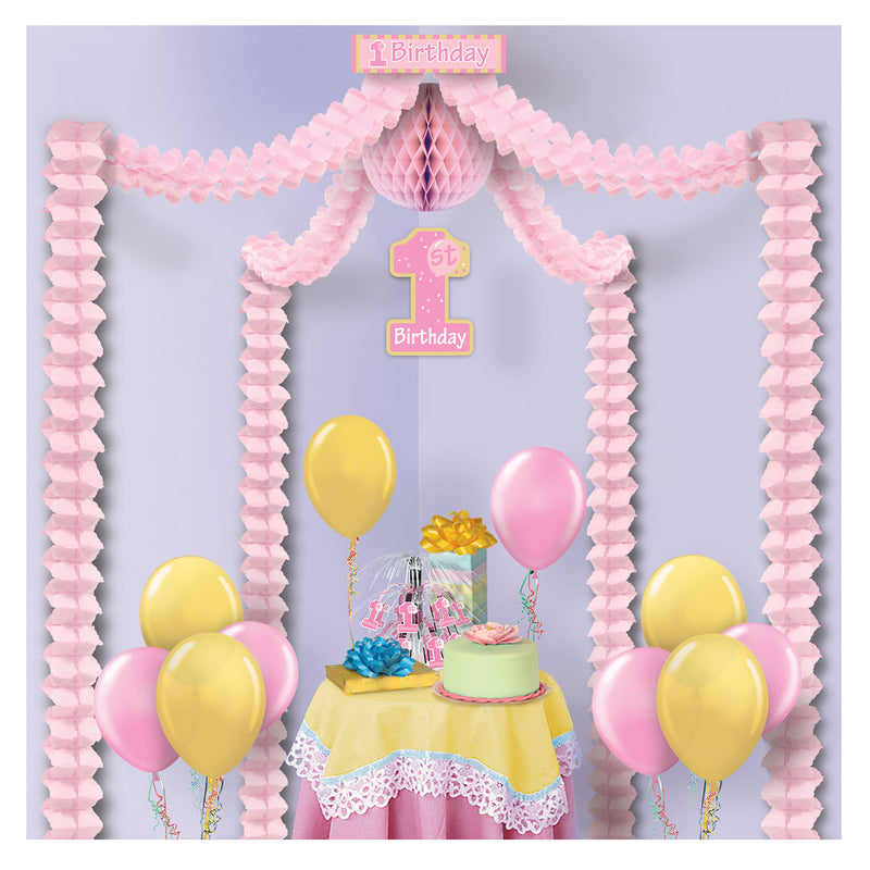 "1st" Birthday Party Canopy – (1/Pkg)