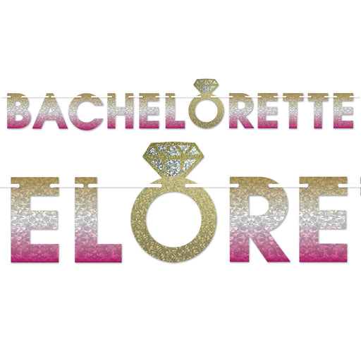 Bachelorette Streamer – 7" x 6' – (1/Pkg) by Beistle for Bachelorette Streamers