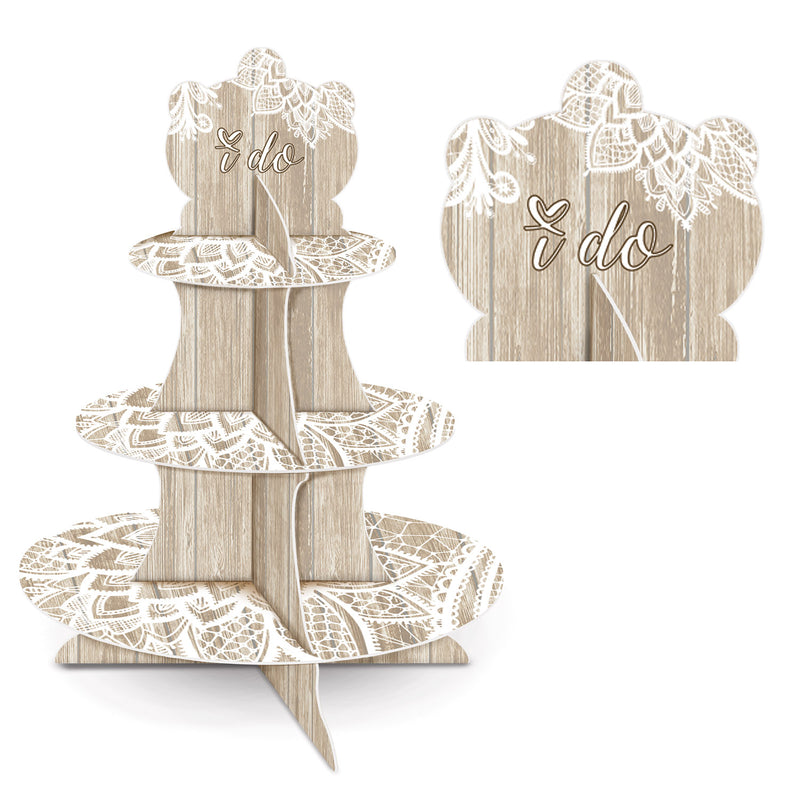 Wedding Cupcake Stand – 16" – (1/Pkg)
