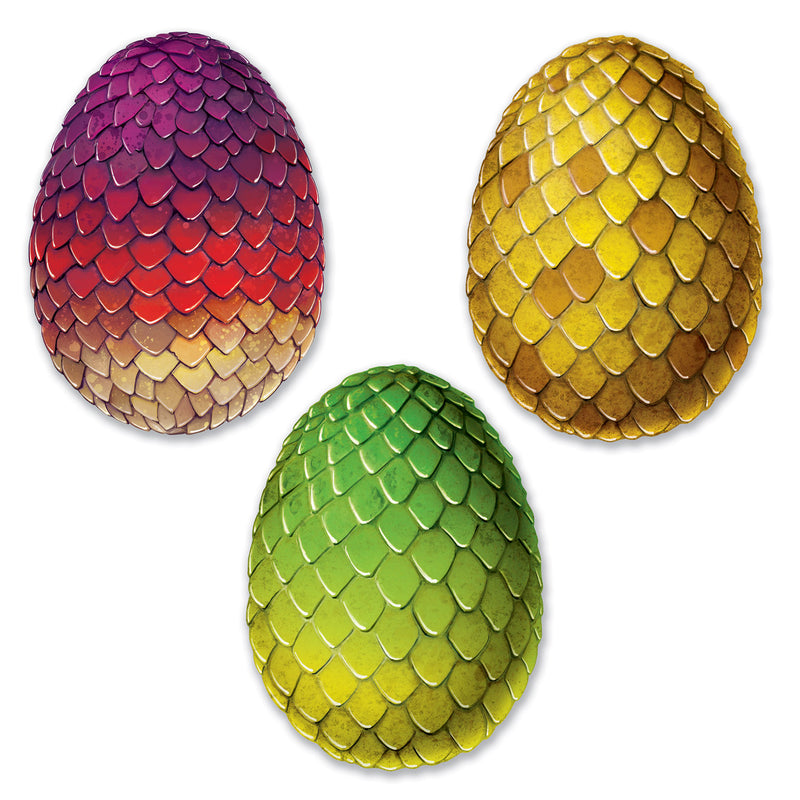 Dragon Egg Cutouts – 17" – (3/Pkg)