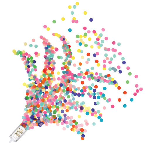 Push Up Confetti Poppers – (8/Pkg) by Beistle for Birthday Confetti Bursts