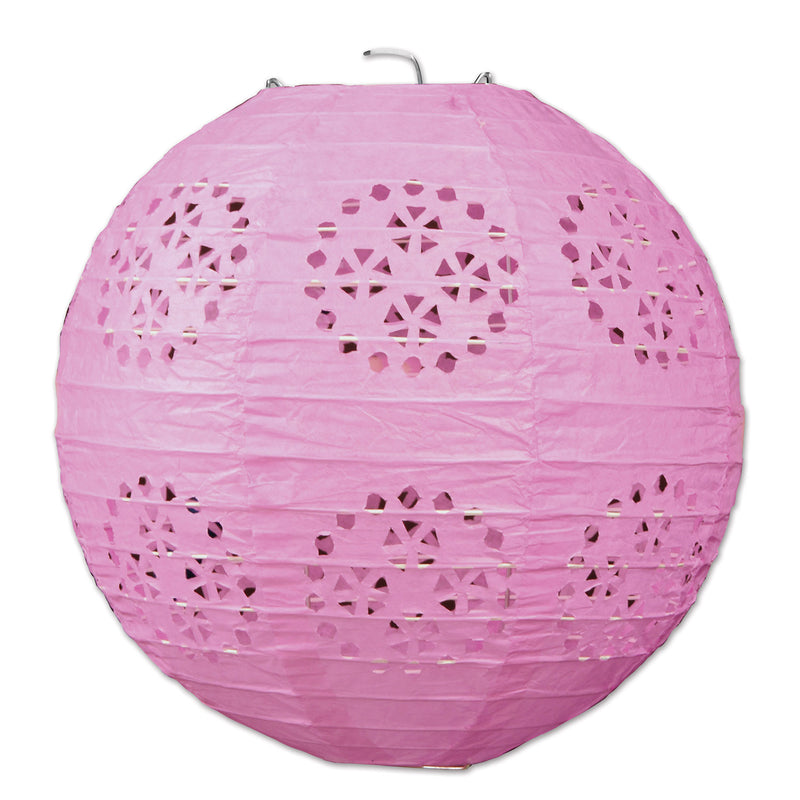 Lace Paper Lanterns – 8" – (3/Pkg)
