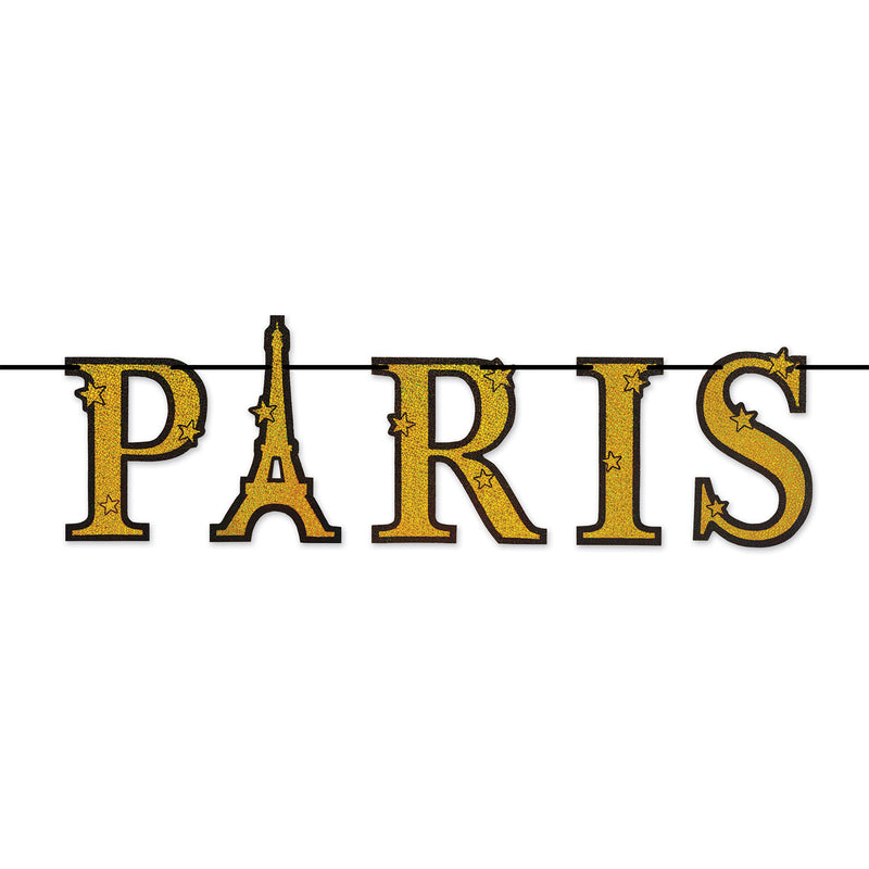Paris Streamer – 9½"-11½" x 4' – (1/Pkg)