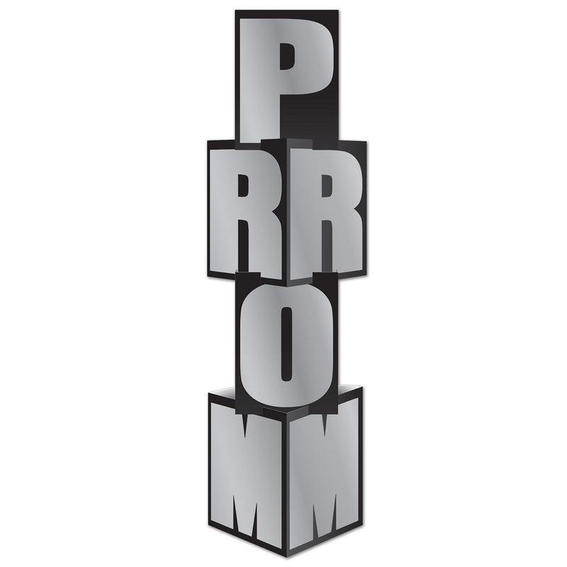 Foil Prom Column – 3' 9" x 12" – (1/Pkg) by Beistle for Prom 3-D