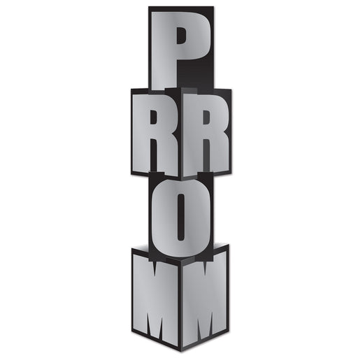 Foil Prom Column – 3' 9" x 12" – (1/Pkg) by Beistle for Prom 3-D