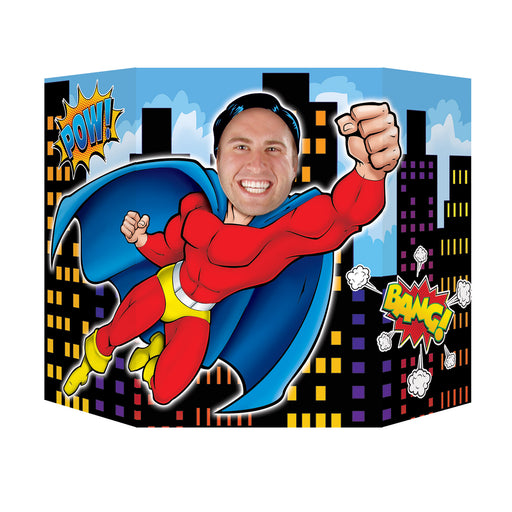 Hero Photo Prop – 3' 1" x 25" – (1/Pkg) by Beistle for Heroes Photo Props