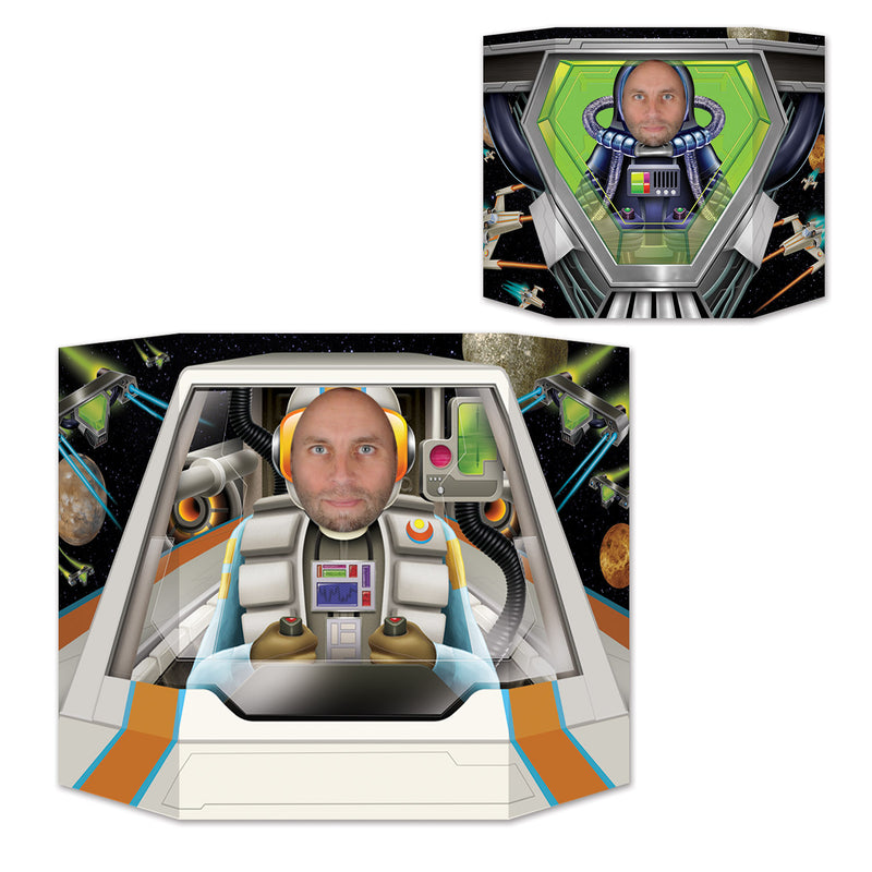 Space Pilot Photo Prop – 3' 1" x 25" – (1/Pkg) by Beistle for Space Photo Props