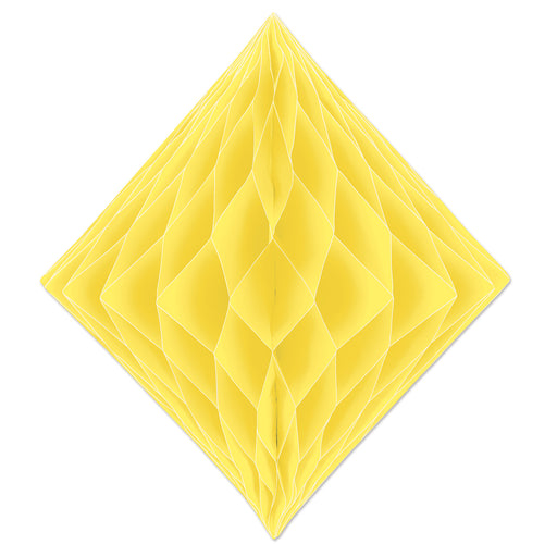 Tissue Diamond – 12½" – (1/Pkg) by Beistle for General Occasion Tissue