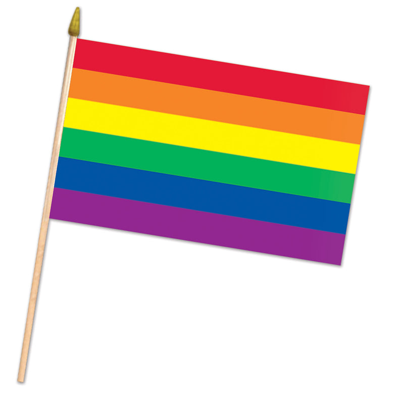 Rainbow Flag - Fabric – 11" x 18"