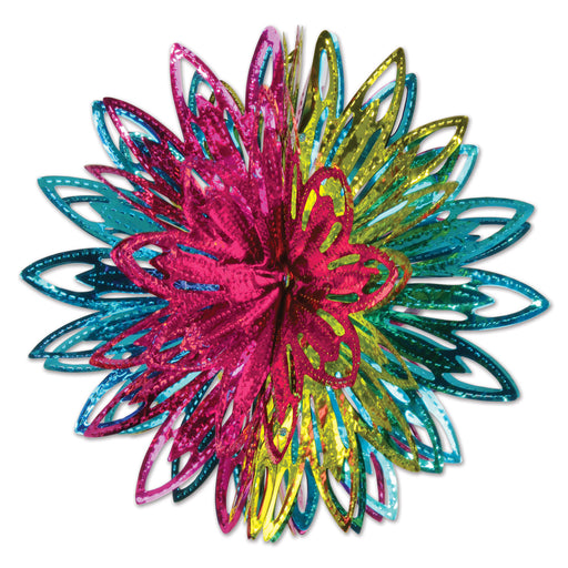 Metallic Starburst Balls – 12" – (2/Pkg) by Beistle for General Occasion Metallic