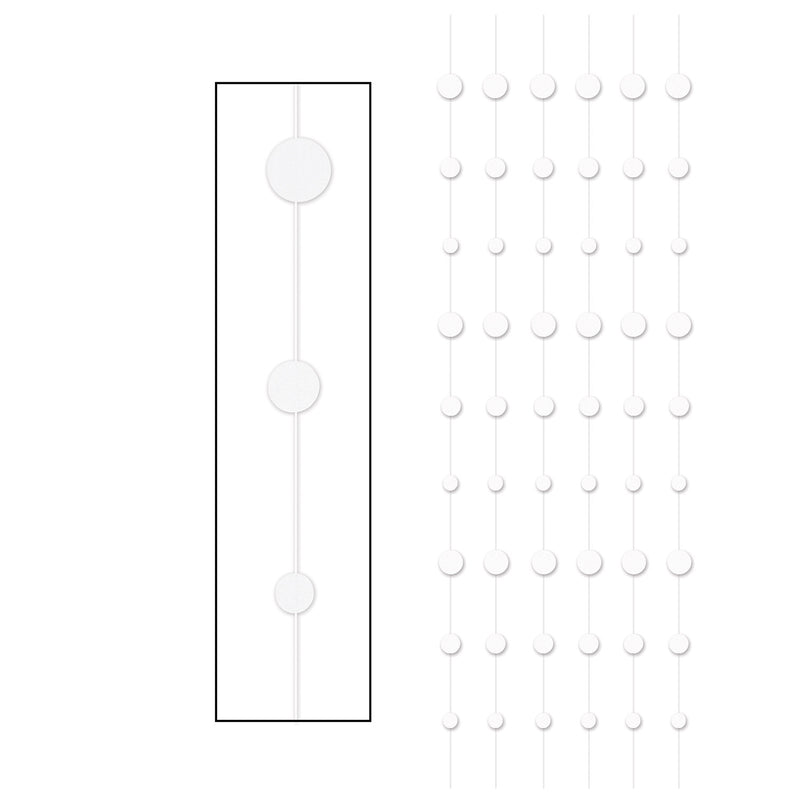 Dot Stringers – 6' – (6/Pkg) by Beistle for Wedding Stringers