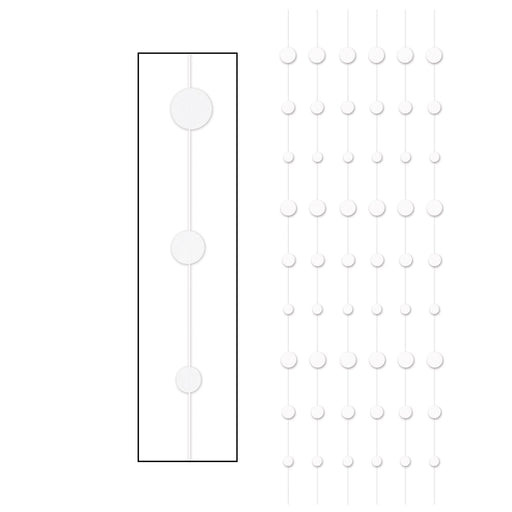 Dot Stringers – 6' – (6/Pkg) by Beistle for Wedding Stringers