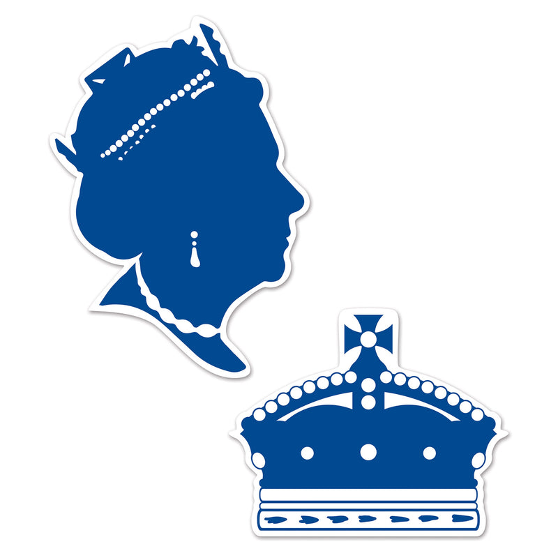Queen Silhouettes – 12" & 15" – (2/Pkg)