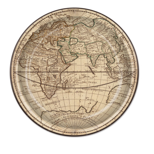 Around The World Plates – 9" – (8/Pkg) by Beistle for Around The World Plates-Dinner