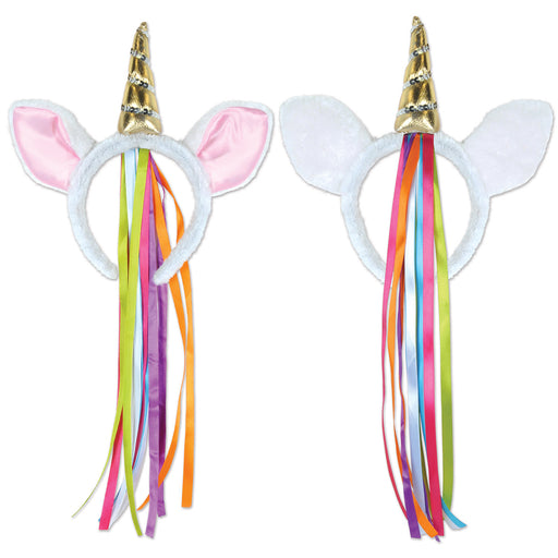 Unicorn Headband – (1/Pkg) by Beistle for Unicorn Boppers and Headbands