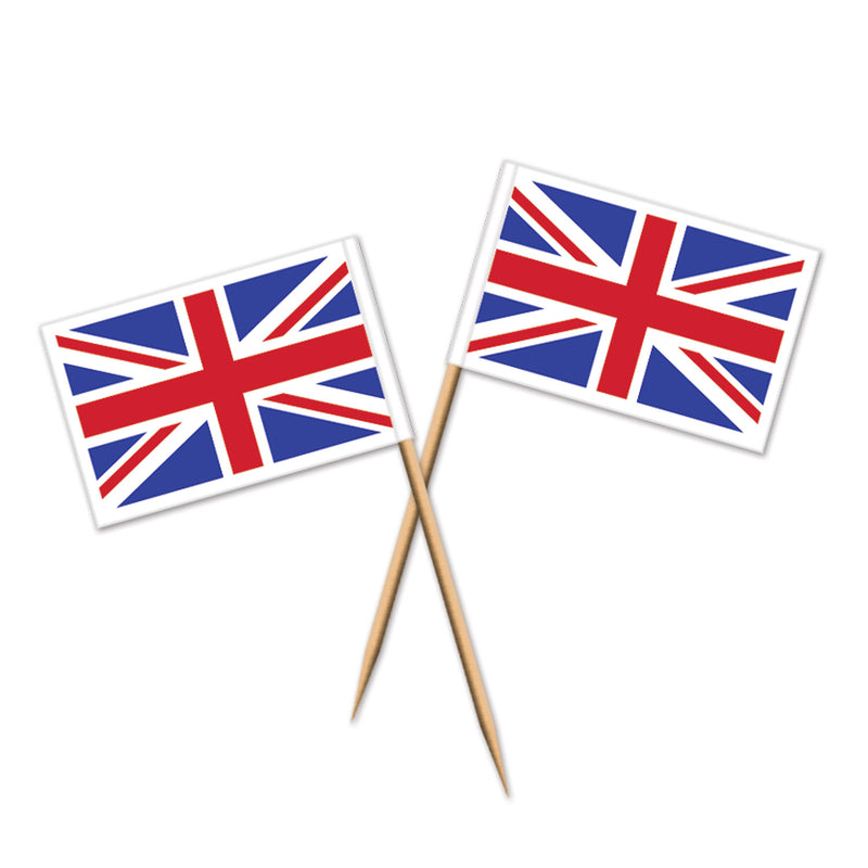 Union Jack Picks – 2½" – (50/Pkg)