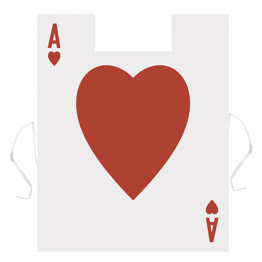 Plastic Card "Suit" Vest – (1/Pkg) by Beistle for Alice In Wonderland Vests