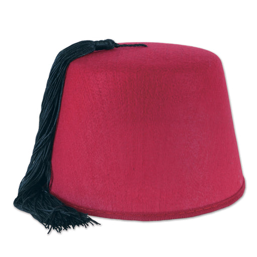 Felt Fez Hat – (1/Poly Bag) by Beistle for Arabian Nights Felt