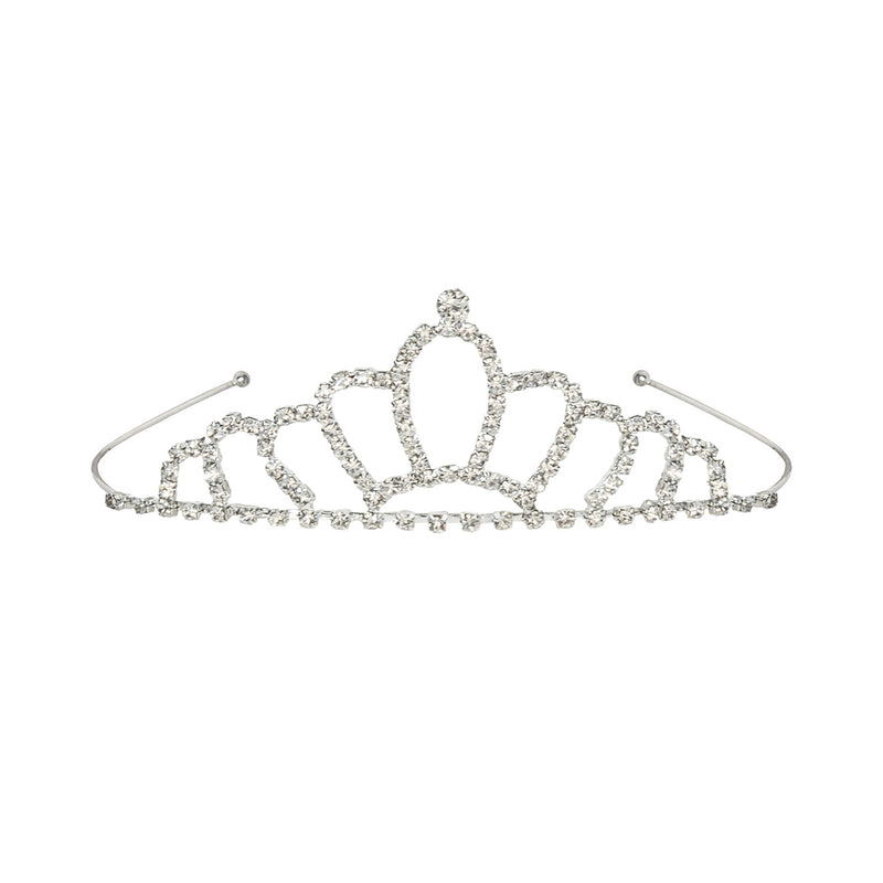 Royal Rhinestone Tiara – (1/Box)