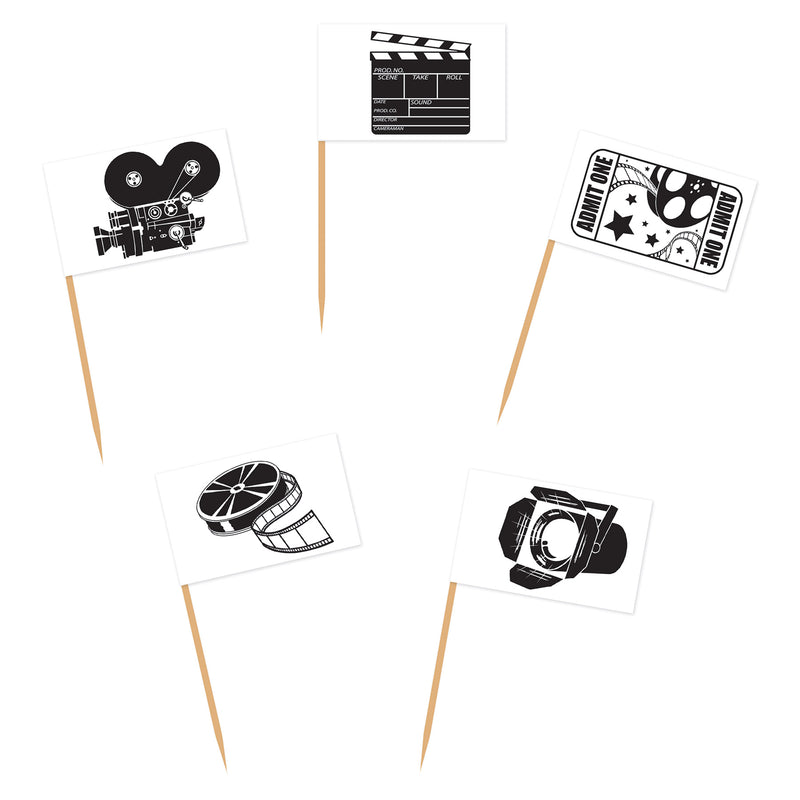 Movie Set Picks – 2½" – (50/Pkg)