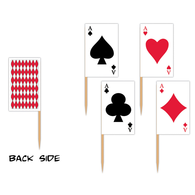 Playing Card Picks – 2½" – (50/Pkg)