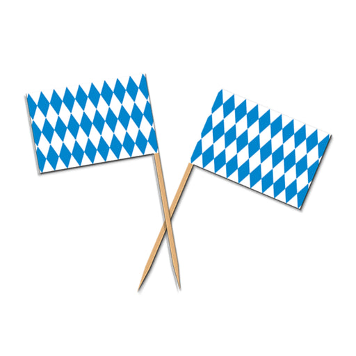 Oktoberfest Picks – 2½" – (50/Pkg) by Beistle for Oktoberfest Food Picks