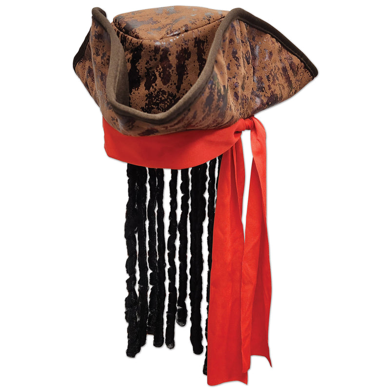 Caribbean Pirate Hat – (1/Card)