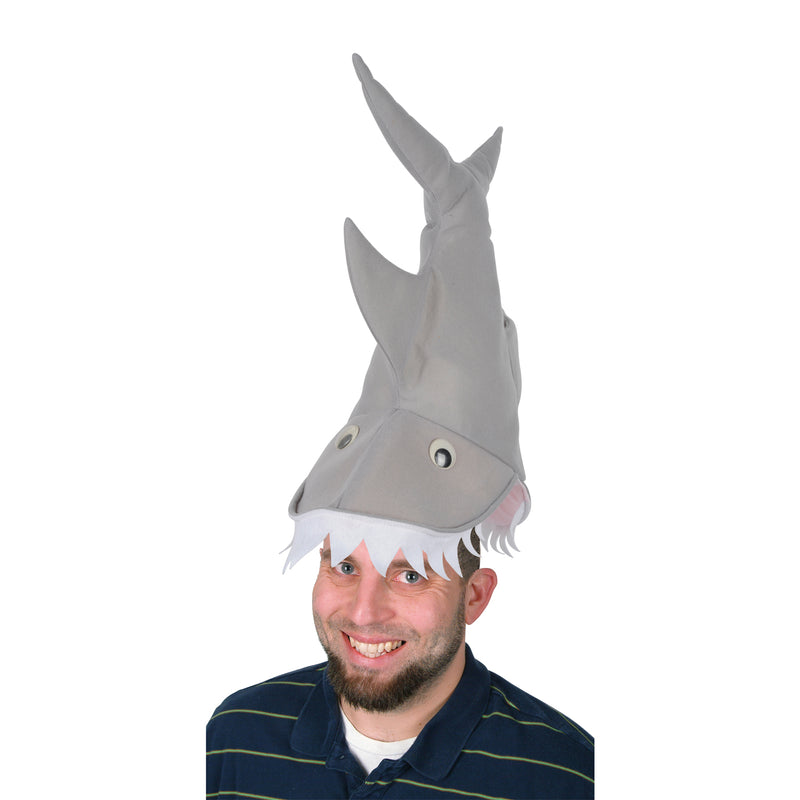 Plush Shark Hat – (1/Card) by Beistle for Shark Plush