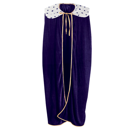 Adult King/Queen Robe – 4' 4" – (1/Pkg) by Beistle for Mardi Gras Robes