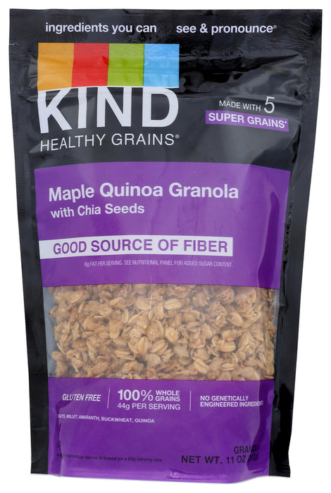 KIND: Healthy Grains Clusters Maple Quinoa with Chia Seeds, 11 oz