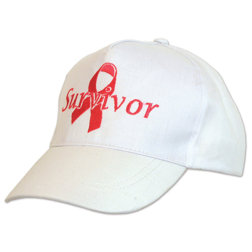 Embroidered Survivor Cap – (1/Card) by Beistle for Pink Ribbon Fabric
