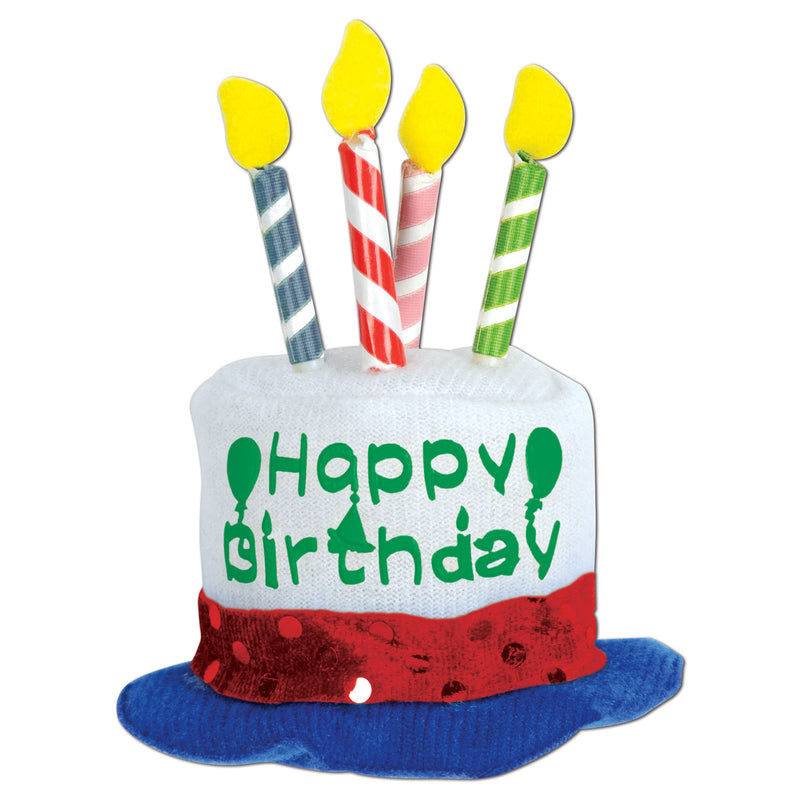 Happy Birthday Cake Hair Clip – (1/Card)
