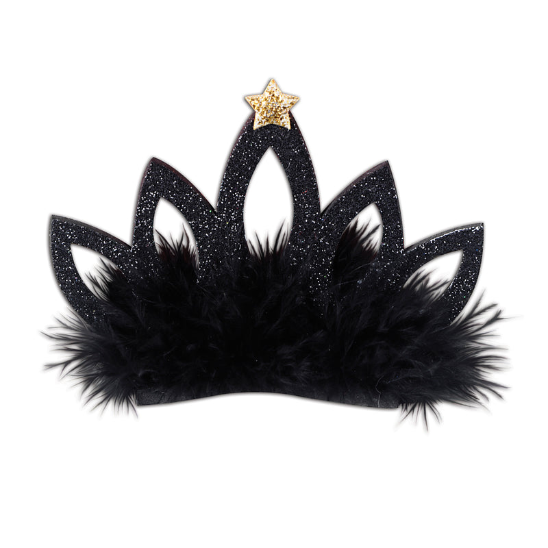 Tiara Hair Clip – (1/Card) by Beistle for General Occasion Hair Clips