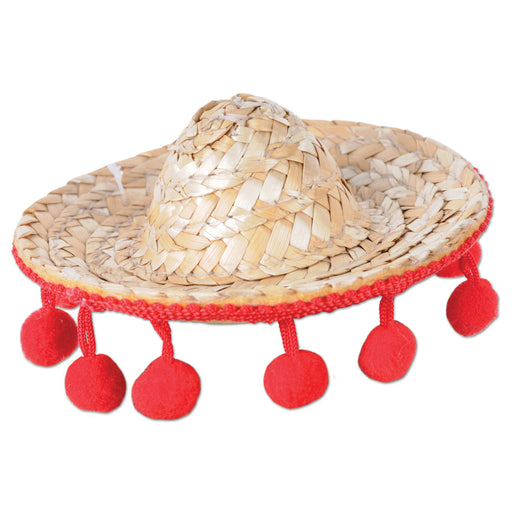 Sombrero Hair Clip – (1/Card) by Beistle for Fiesta/Cinco de Mayo Hair Clips