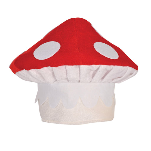 Plush Mushroom Hat by Beistle for 8-Bit Plush