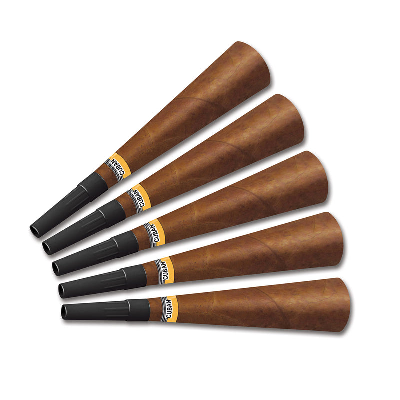 Cigar Horns – 9" by Beistle for New Years Paper Horns